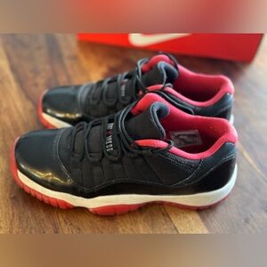 Nike Dunk Hi Retro Black and Red kids